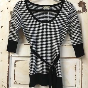 Effie's Heart Veronica Houndstooth Sweater.